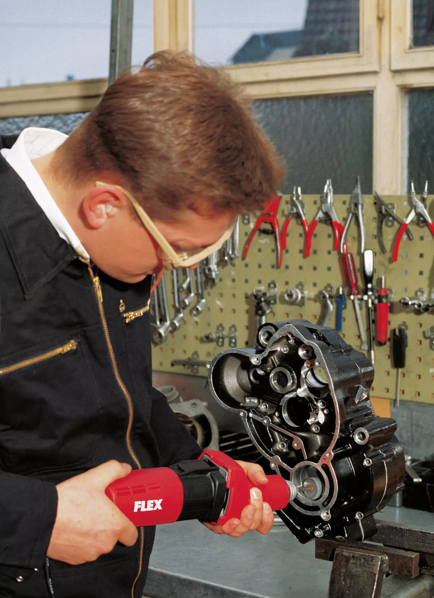 FLEX H 1105 VE Geradschleifer mit niedriger Drehzahl 710 Watt