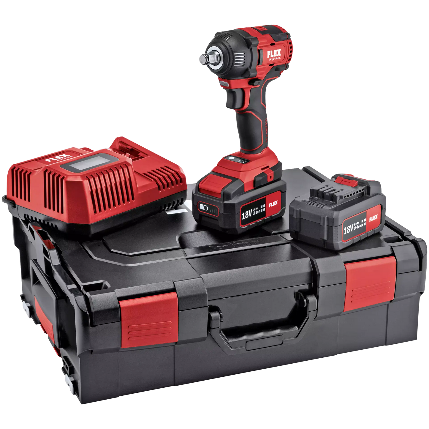 FLEX IW 1/2" 18.0-EC/5.0 Set Akku-Schlagschrauber 18.0V