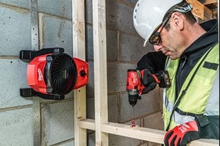 Milwaukee M12 AF-0 Akku Ventilator