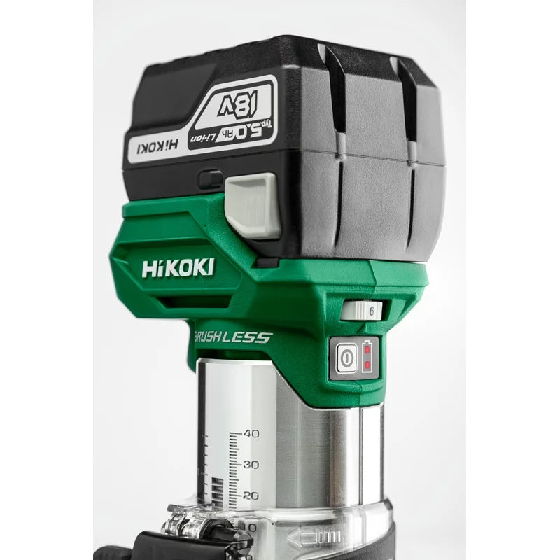 Hikoki M1808DAWPZ Akku Kantenfräse 18V