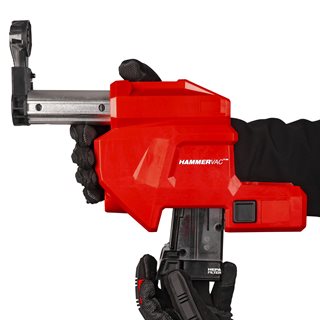 Milwaukee M18 FCDDEXL-0 Kompakte Staubabsaugung für 26mm SDS-Plus-Hämmer mit Autopulse