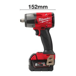 Milwaukee M18 FMTIW2F12-502X Vierkant Akku-Schlagschrauber mit Sprengring