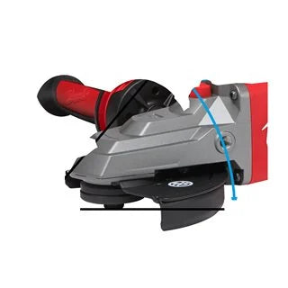 Milwaukee M18 FSAGF125XB-0X Akku-Flachkopf-Winkelschleifer M. Bremse