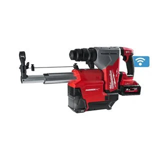 Milwaukee M18 ONEFHPXDEL-552C SDS-PLUS Akku-Kombihammer + SDS-PLUS Absaugsystem