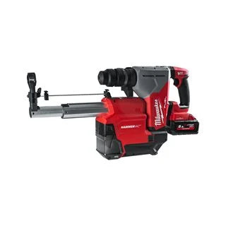 Milwaukee M18 ONEFHPXDEL-552C SDS-PLUS Akku-Kombihammer + SDS-PLUS Absaugsystem