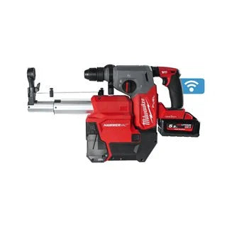 Milwaukee M18 ONEFHXDEL-552C Akku-Kombihammer + Staubabsaugung