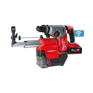Milwaukee M18 ONEFHXDEL-552C Akku-Kombihammer + Staubabsaugung