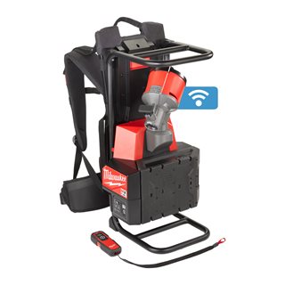 Milwaukee MXFCVBP-602 Akku-Rucksack-Betonverdichter