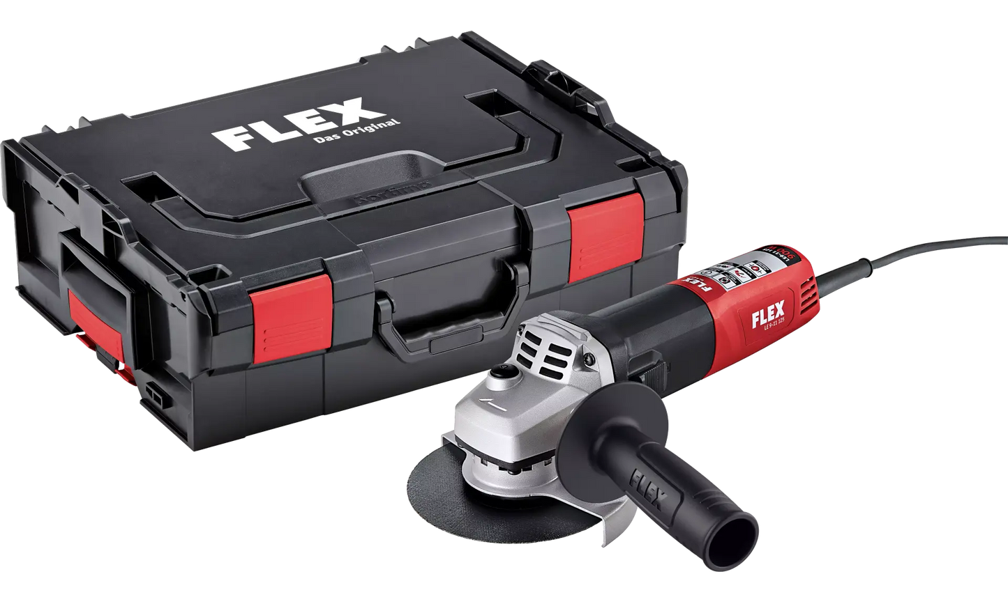 FLEX LE 9-11 125 L-BOXX Winkelschleifer Geradschleifer