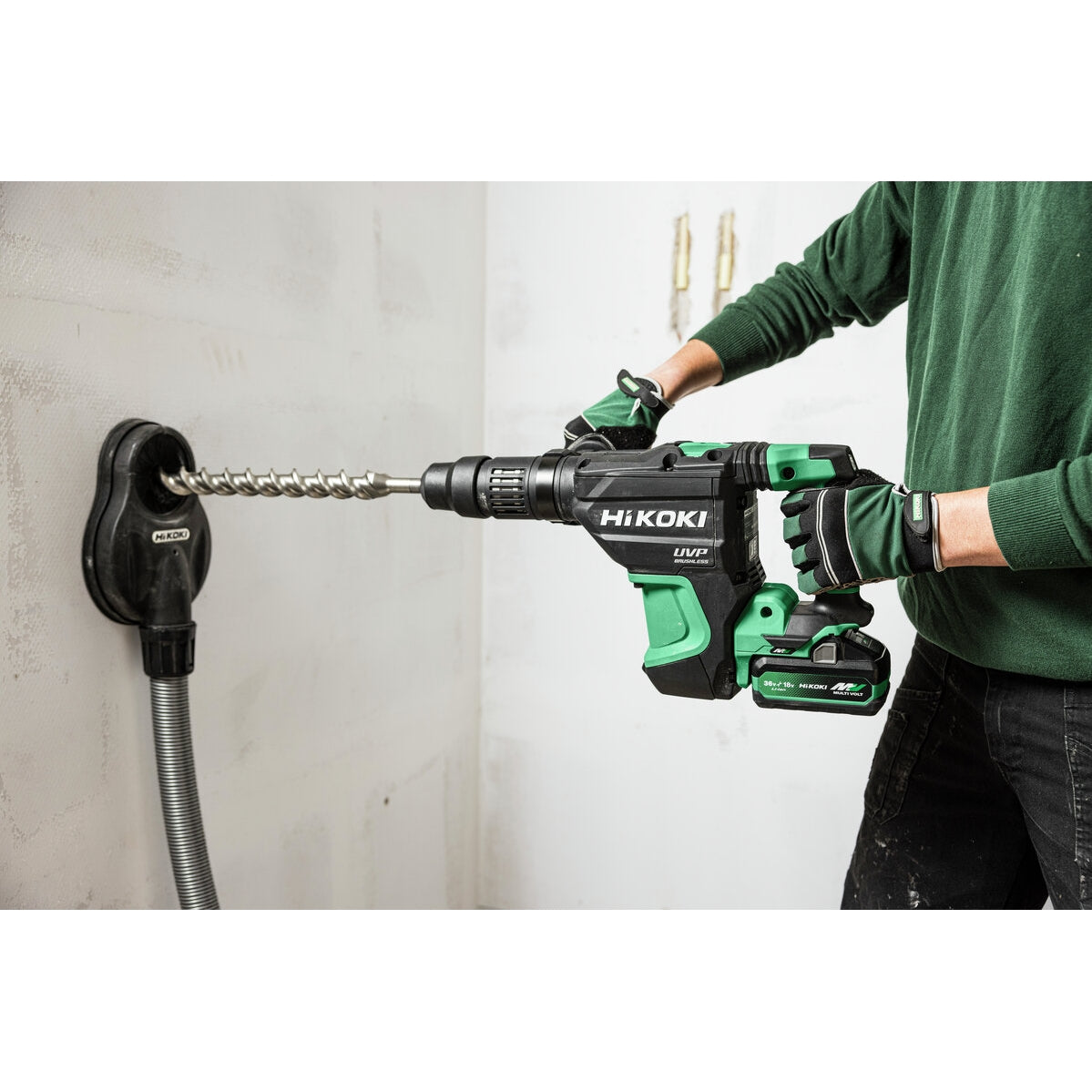 Hikoki DH3640DAWAZ 36v Akku-Bohr und Meißelhammer