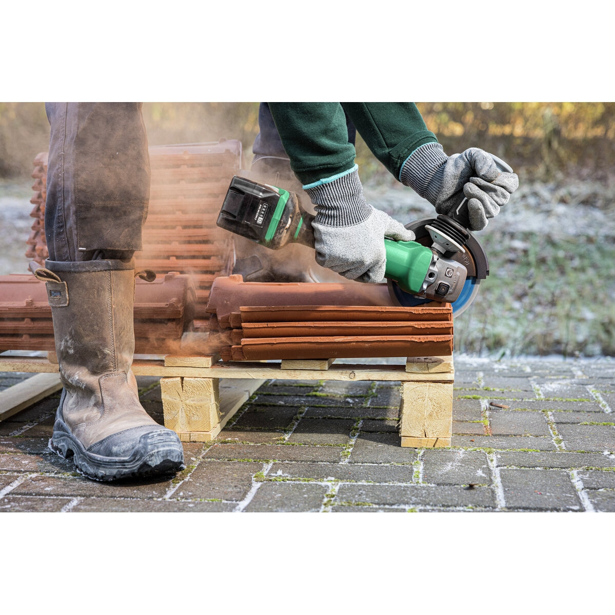 Hikoki G3615DVEW2Z 36V Akku Winkelschleifer Regelelektronik