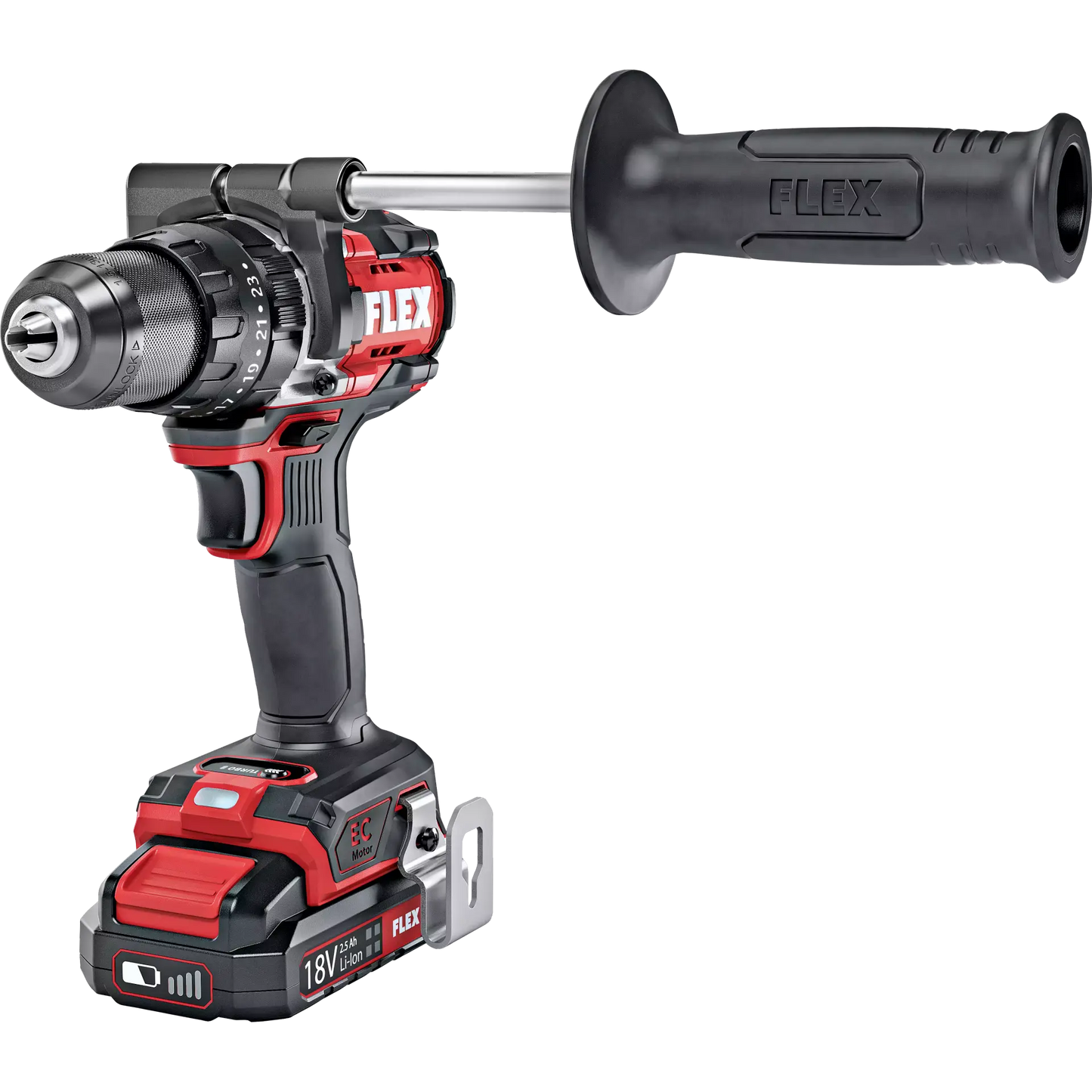FLEX PD 2G 18.0-EC HD Akku--Schlagbohrschrauber 2-Gang 18.0V mit Turbo-Modus