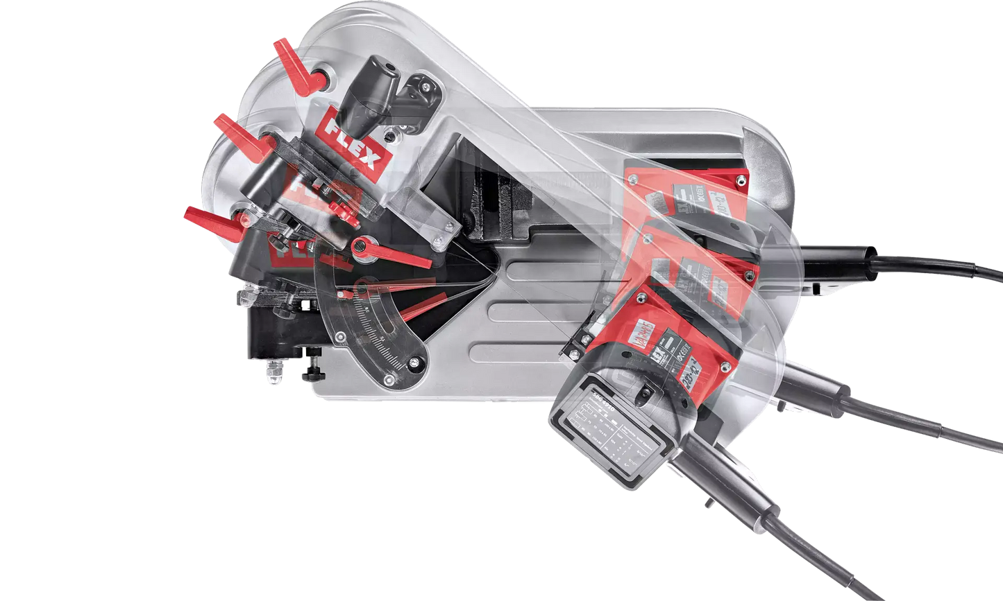 FLEX SBG 4910 Metall-Bandsäge mit schwenkbarem Sägerahmen