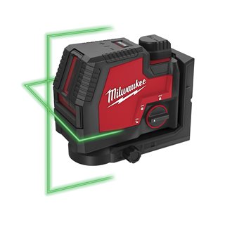 Milwaukee L4 CLL-301C Redlithium USB Akku-Kreuzlinienlaser