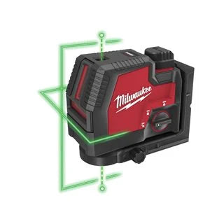 Milwaukee L4 CLLP-301C Akku-Kreuzlinienlaser mitLotfunktion