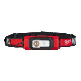 Milwaukee L4 HL-VIS-301 USB-Akku-HI-VIS-Stirnlampe