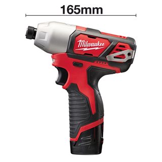 Milwaukee M12 BID-202C 1/4" HEX Akku Schlagschrauber