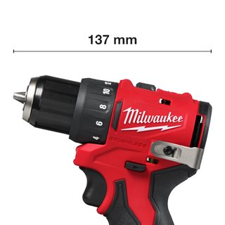 Milwaukee M12BLDDRC-0 Bürstenloser Akkku-Bohrschrauber