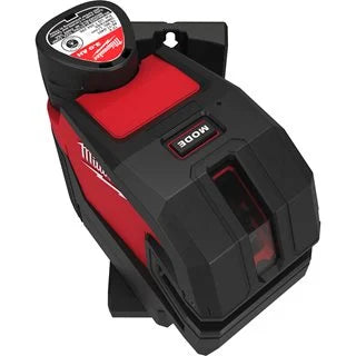 Milwaukee M12 CLL4P-301C Kreuzlinienlaser mit Vier Lotpunkten