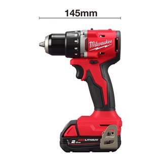 Milwaukee M18BLDDRC-202C Bürstenloser Akku-Bohrschrauber
