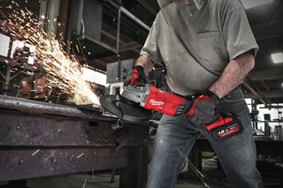 Milwaukee M18 FLAG230XPDB-121C Akku-Winkelschleifer