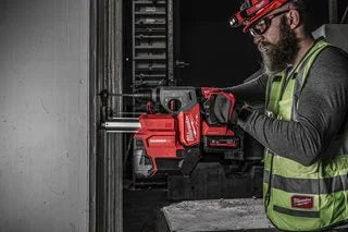 Milwaukee M18 ONEFHXDEL-552C Akku-Kombihammer + Staubabsaugung