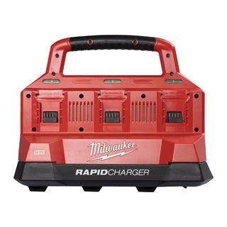 Milwaukee M18 PC6 Akku-Sechsfach-Schnellladegerät