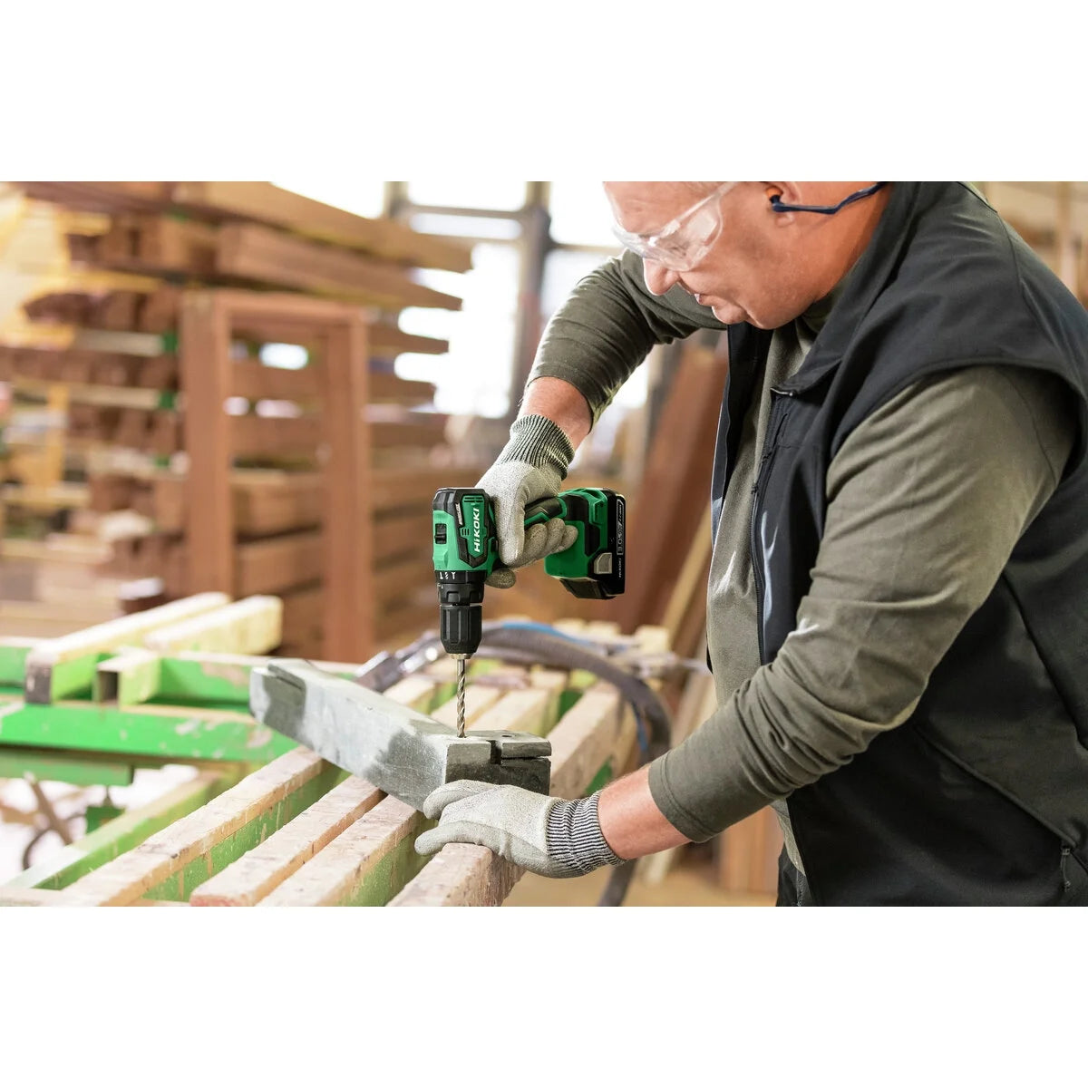 Hikoki DV18DDW2Z 18V Akku-Schlagbohrschrauber