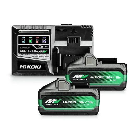 Hikoki UC18YSL3WJZ Akku 36V 4,0 Ah / 18V 8,0 Ah